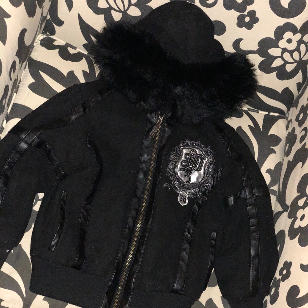 Kids Pelle Pelle coat.
